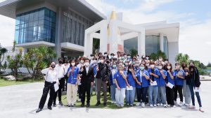 คณะบริหารธุรกิจ สาขาวิชาการจัดการโลจิส-ติกส์ฯ สถาบันเทคโนโลยีไทย-ญี่ปุ่น เข้าศึกษาดูงาน SIMTEC Learning Factory